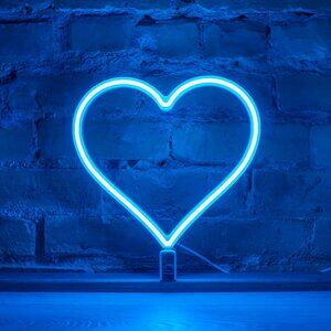 🇨🇦 Neon HERO HEART led light Handcrafted in CANADA!